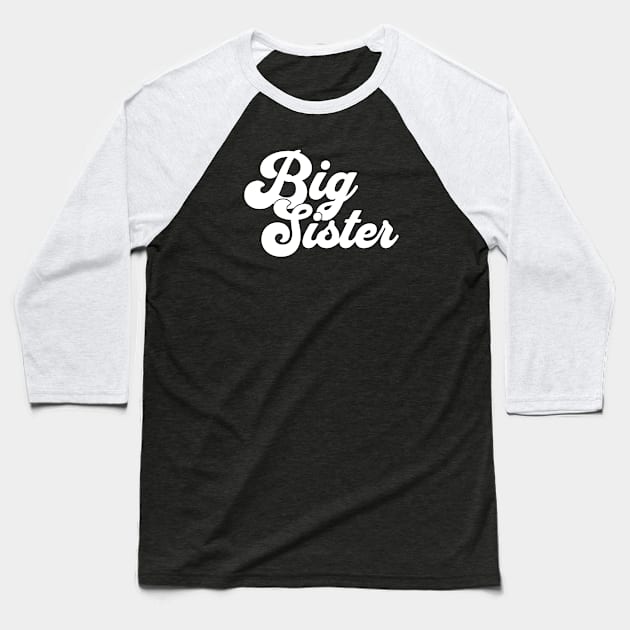 Big sister Baseball T-Shirt by Polynesian Vibes